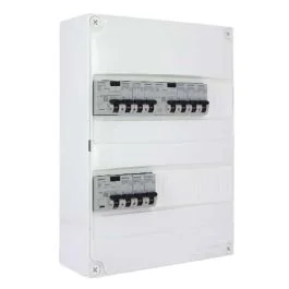 SIEMENS Tableau électrique pré-équipé 2 rangées 3ID 40A 9 disjoncteurs