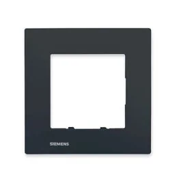 SIEMENS Delta Viva Plaque simple anthracite