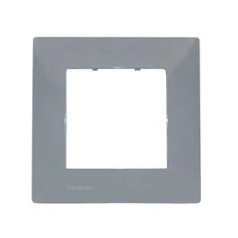 SIEMENS Delta Viva Plaque simple gris
