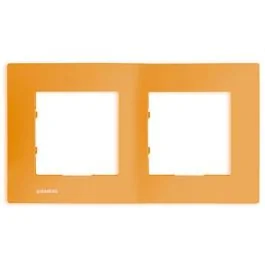 SIEMENS Delta Viva Plaque double orange