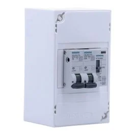 SIEMENS Tableau électrique pré-équipé pour chauffe-eau 1 contacteur Jour / Nuit 20A 2 disjoncteurs