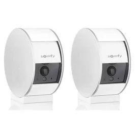 SOMFY Lot de 2 caméras de surveillance intérieures blanches - 1870469