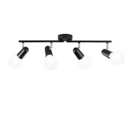INTEC Tache E27 PUNTO 230V Noir - SPOT-PUNTO-4 NER