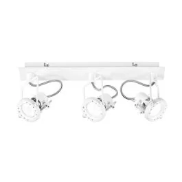 INTEC Tache GU10 TECHNO 230V 5W 400lm 2700K Blanc - SPOT-TECHNO-3 BCO
