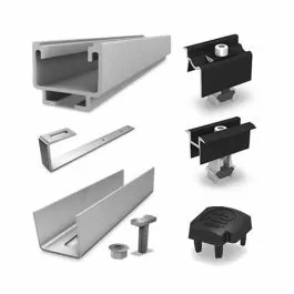 Kit de fixation paysage pour panneaux solaires sur toiture ardoise - K2Systems