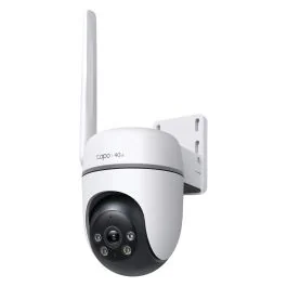 TAPO Caméra de surveillance connectée 4G extérieure 1080p motorisée filaire blanche - TC40GW