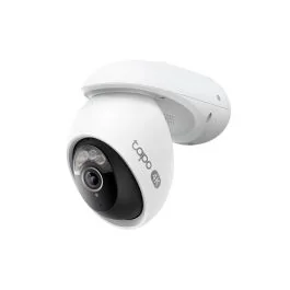 TAPO Caméra de surveillance connectée Wifi intérieure/extérieure 4K motorisée filaire blanche - C560WS