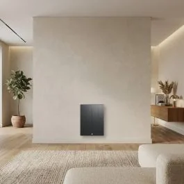 THERMOR Kenya 5 Radiateur connecté à inertie fonte horizontal ardoise 750W - 414733