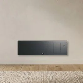 THERMOR Kenya 5 Radiateur connecté à inertie fonte plinthe ardoise 1000W - 414742