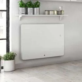 THERMOR Equateur 4 Radiateur connecté inertie double technologie horizontal blanc 1250W - 427234