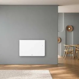 THERMOR Equateur 5 radiateur connecté inertie double technologie horizontal blanc mat 1500W - 428390