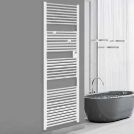 THERMOR Riva 4 Sèche-serviettes électrique blanc satin 1000W - 471258