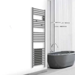 THERMOR Riva 4 étroit Sèche-serviettes électrique menhir avec soufflerie 1500W - 471592