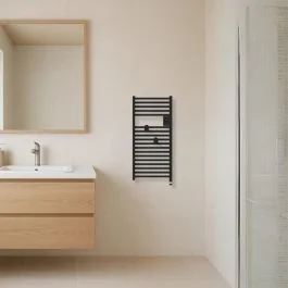 THERMOR Riva 5 Sèche-serviettes connecté étroit 300W noir carbone - 471655