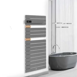 THERMOR Allure 3 classique Sèche-serviettes électrique connecté menhir 500W mât à gauche - 483205