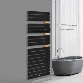 THERMOR Allure 3 classique Sèche-serviettes électrique connecté carbone 750W mât à droite - 483237