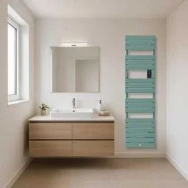 THERMOR Riviera 2 Sèche-serviettes étroit avec soufflerie 1750W eucalyptus - 498263