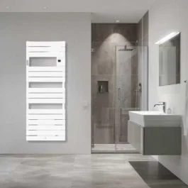 THERMOR Riviera 2 Sèche-serviettes avec soufflerie 1500W blanc brillant - 498218