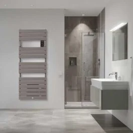 THERMOR Riviera 2 Sèche-serviettes avec soufflerie 1500W gris roche - 498518