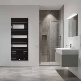 THERMOR Riviera 2 Sèche-serviettes avec soufflerie 1750W noir carbone - 498618