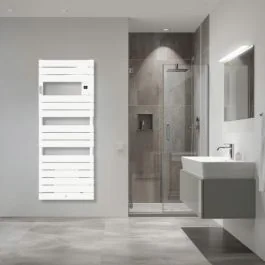 THERMOR Riviera 2 Sèche-serviettes avec soufflerie 1750W blanc brillant - 498219