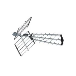TONNA Antenne extérieure UHF AZUR Trinappe Filtrée 5G 1,5m - 250348