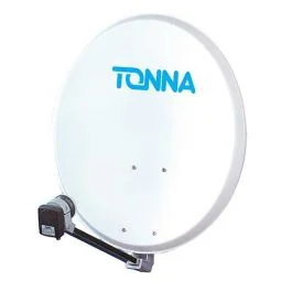 TONNA Antenne satellite acier 80cm avec LNB - 708880