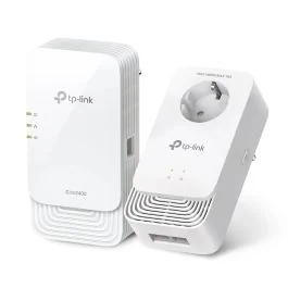 TP-LINK Kit de 2 CPL Wifi 6 1428Mbps 2 ports Gigabit G.hn Mimo et prise gigogne intégrée  - PGW2445 KIT