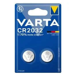 VARTA 2 Piles lithium 3V CR2032 - 6032101402