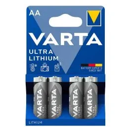 VARTA 4 Piles lithium 1,5V FR14505-AA - 6106301404