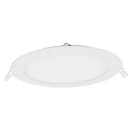VISION-EL Plafonnier LED 230V 18W 1320lm 4000K 223mm blanc - 77571