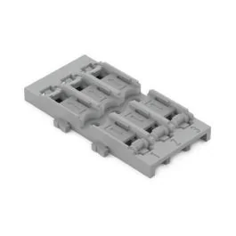 Wago Lot de 5 supports de fixation 3 voies à visser pour S221 InLine à levier - 221-2523