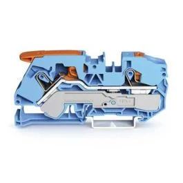 Wago TOPJOB®S Borne de passage à levier 2 fils 16mm² bleu -  2116-5204