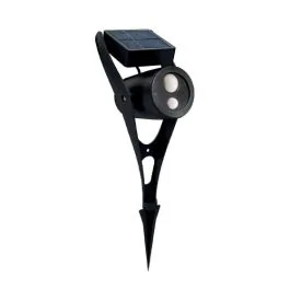 WATT & HOME Spot LED solaire sur piquet à détection 250lm - 401293
