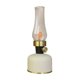 WATT & HOME Lanterne IP44 LED Mistral USB 200lm sable - 401366