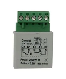 YOKIS Minuterie 10A anti-blocage micro-module encastrée - MTM2000E