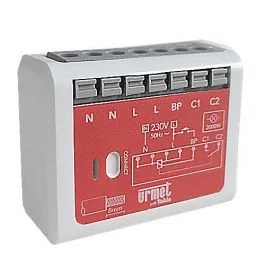 YOKIS UP Télérupteur temporisable 2000W micro-module encastré Zigbee avec bornier rapide - MTR2000E-UP