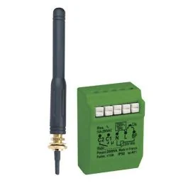 YOKIS Power Télérupteur 10A 500VA micro-module encastré radio avec antenne extérieure - MTR2000ERPX