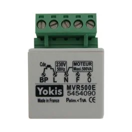 YOKIS centralisation de volets roulants micro-module encastré - MVR500E