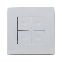 YOKIS Power Télécommande murale 4 touches radio - TLM4T45P