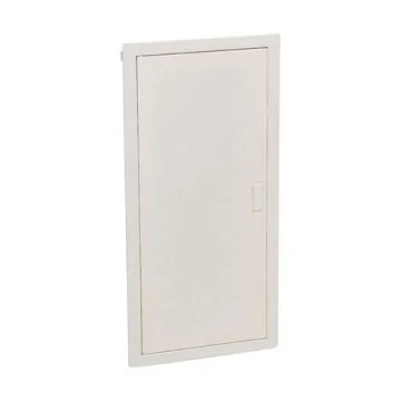 Coffret encastré LEGRAND 4 rangées 48+8 modules avec porte métal extra plate blanche