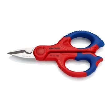 KNIPEX Ciseaux d'électricien gainé renforcé polie 155mm - 9505155SB