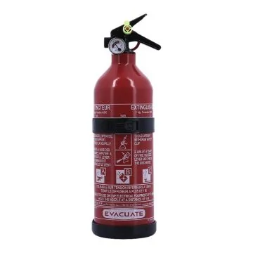 ANGELEYE Extincteur poudre ABC avec manomètre - 1KG