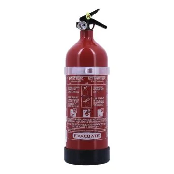 ANGELEYE Extincteur poudre ABC avec manomètre - 2KG