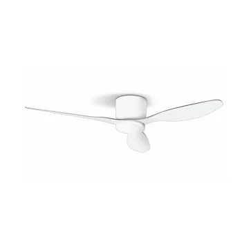 ARLUX Ventilateur de plafond réversible et lumineux Eole 18W 3CCT 2000lm dimmable blanc - 1145026