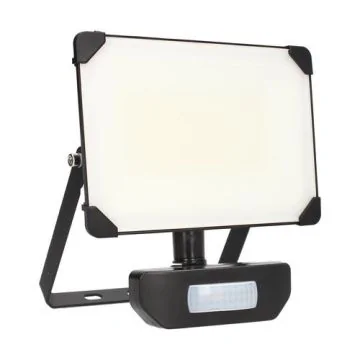 ARLUX Projecteur extérieur LED à détection Kreon R 230V 50W 6750lm IP65 4000K noir - 200682