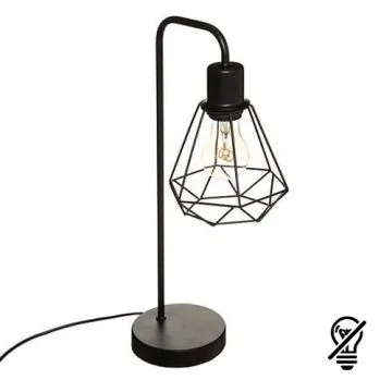 ATMOSPHERA Lampe à poser E27 FLAVE 230V hauteur 46cm noir - 181933