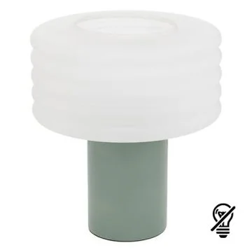 ATMOSPHERA Lampe à poser E27 ASTI 230V hauteur 36cm vert - 205956B