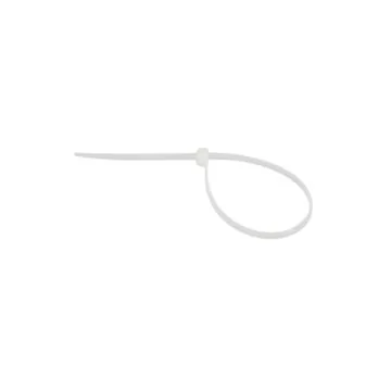 Colliers de serrage blancs Batilec 200x3,6mm