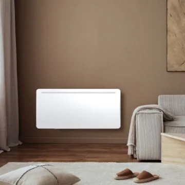 radiateur à inertie céramique blanc 2000W Batilec Alen - photo ambiance intérieur